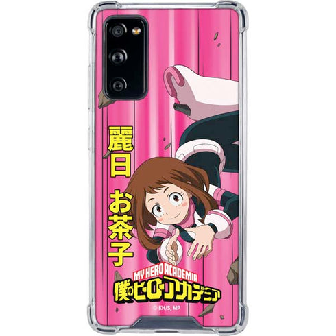 My Hero Academia Ochaco Uraraka Season 4 Galaxy S20 FE Clear Case